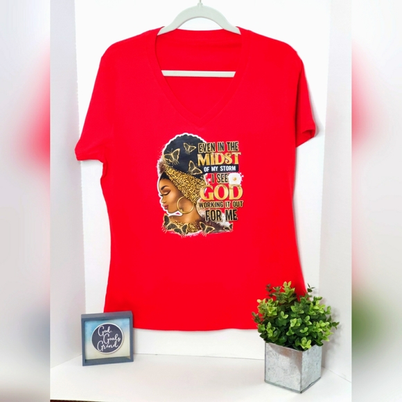 Ladies' Tagless Statement Tee & Free Gift - Picture 1 of 1